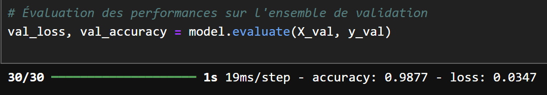 Développement en cours